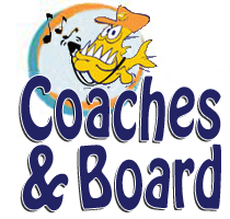 Piranhas Coaches & Board Logo