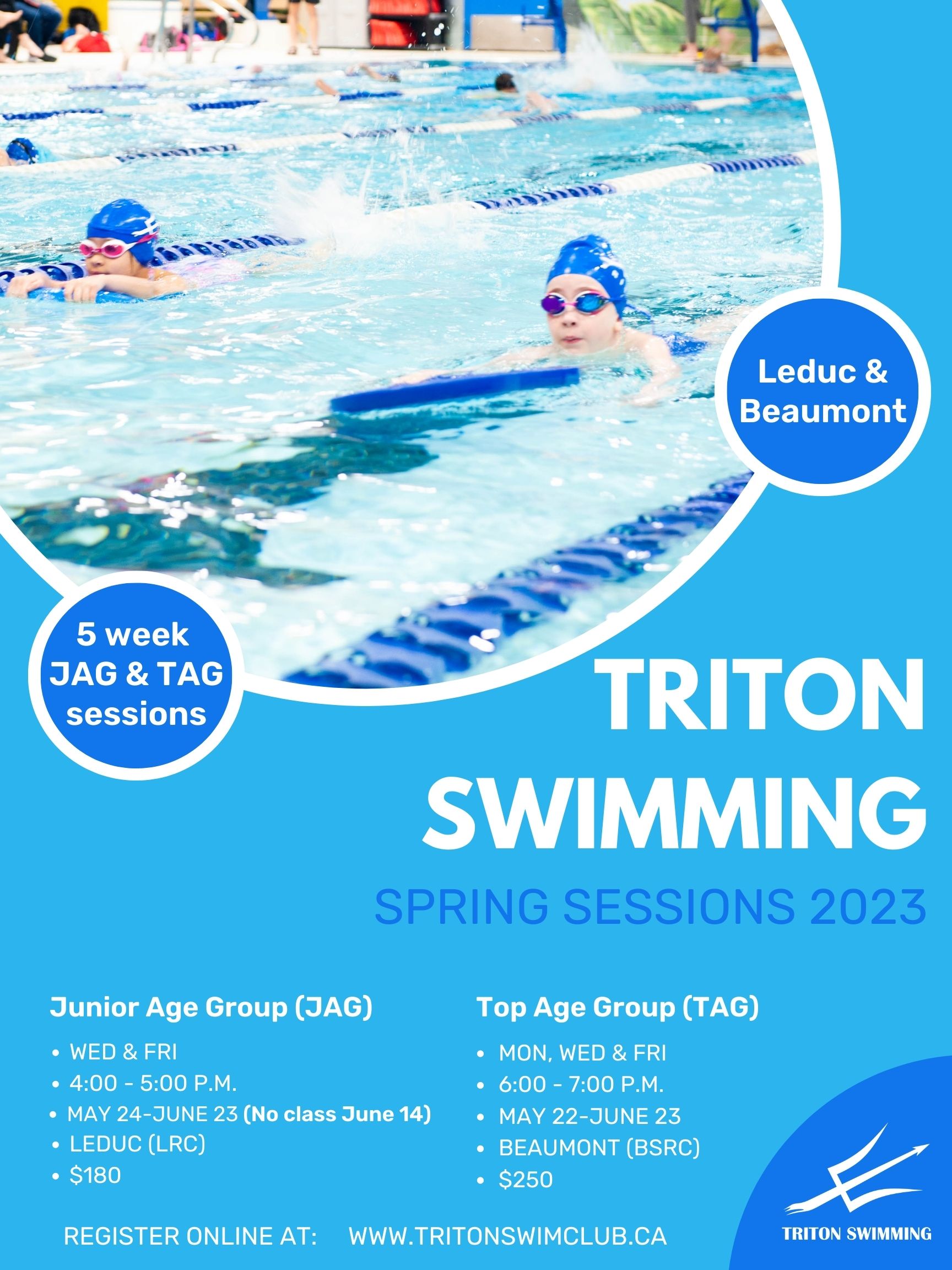 Triton Swimming SPRING SESSION 2023