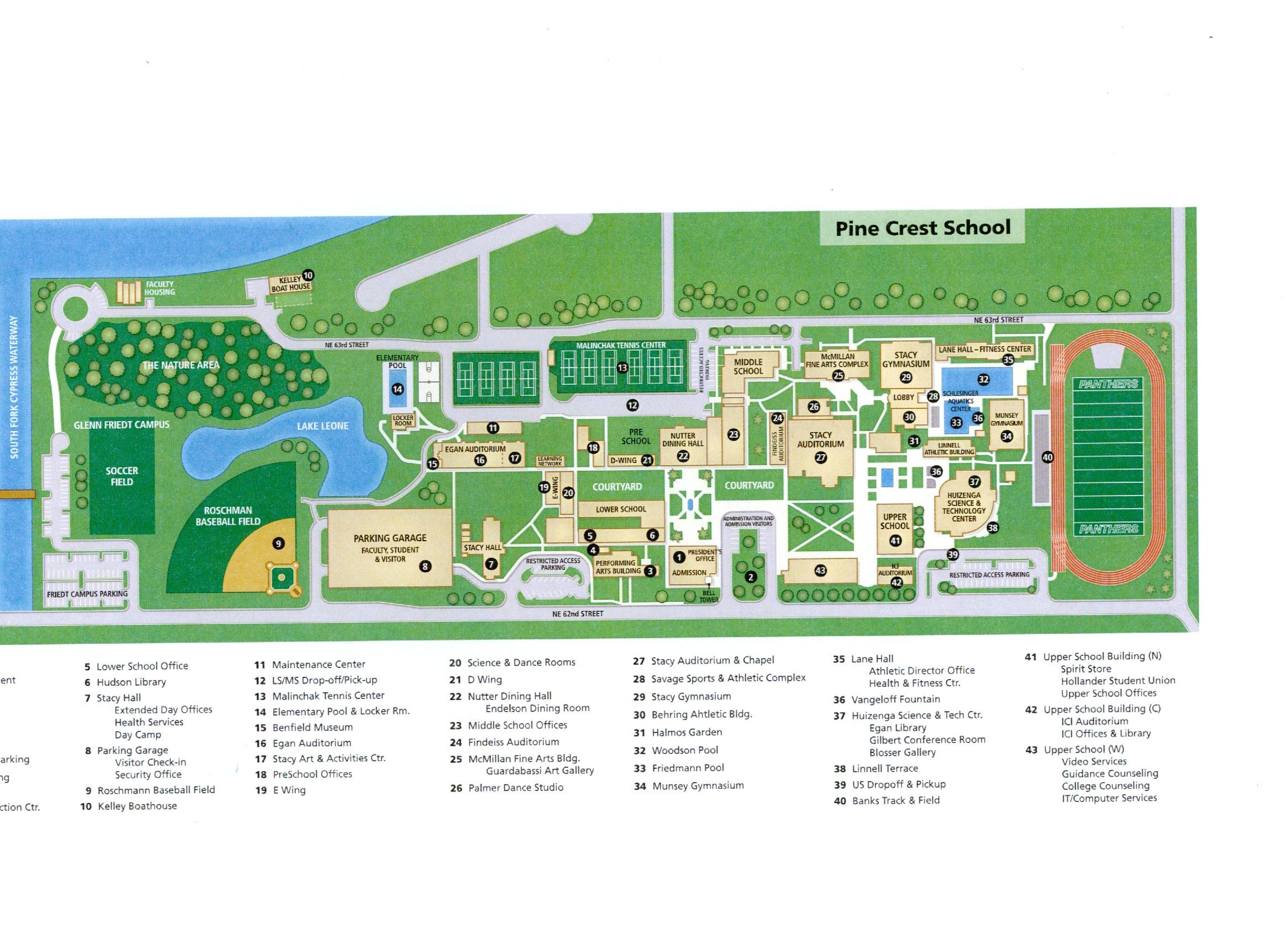 Pace University Campus Map