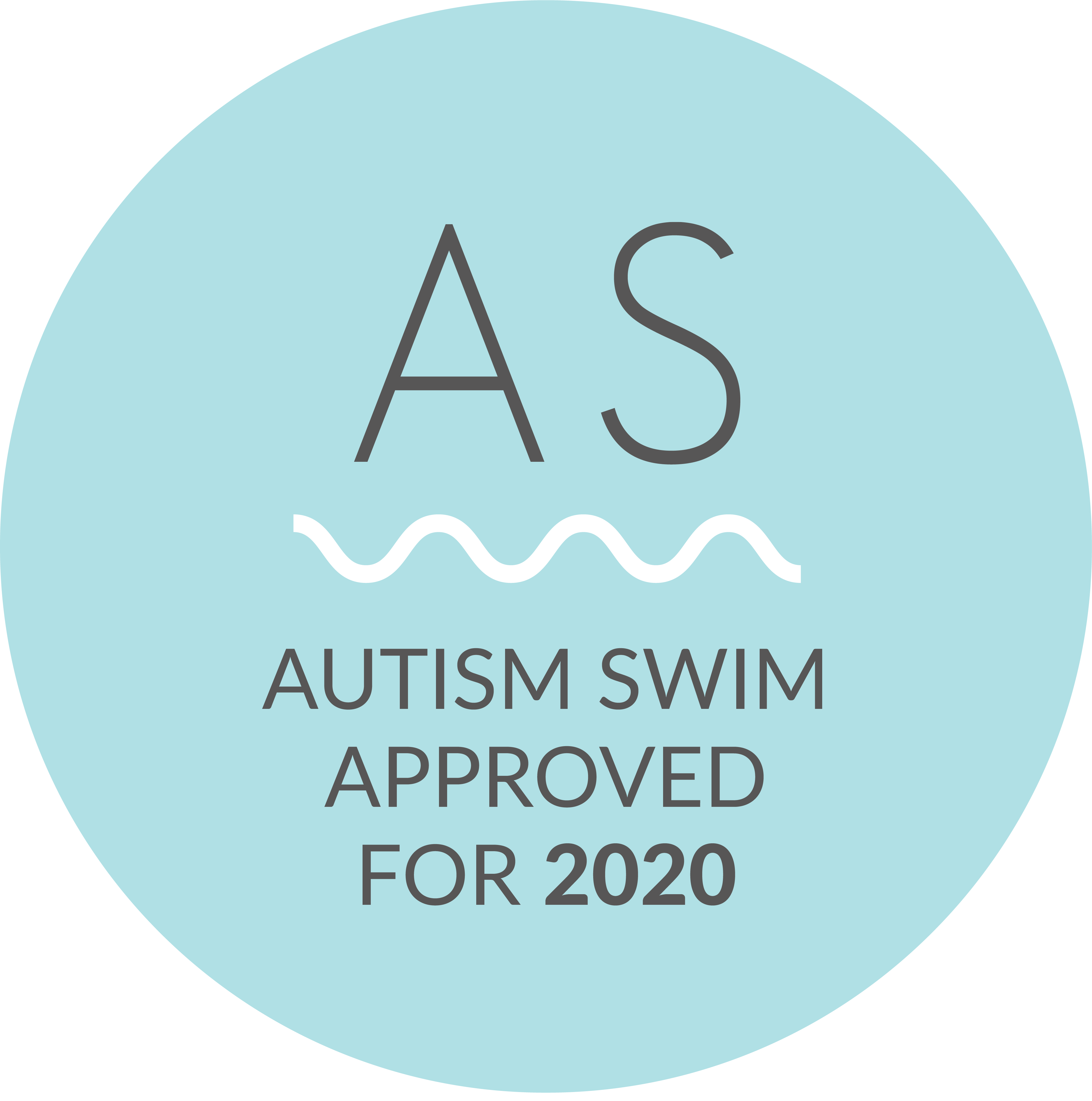 Autism swim logo