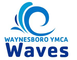 Waynesboro YMCA Waves Logo