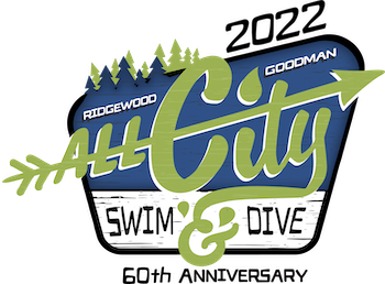All City Swim and Dive 2022 logo