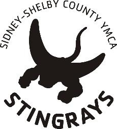 Sidney-Shelby Co. YMCA Stingrays